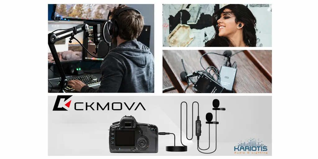 Η  CKMOVA στην Kariotis Audio & LIghting