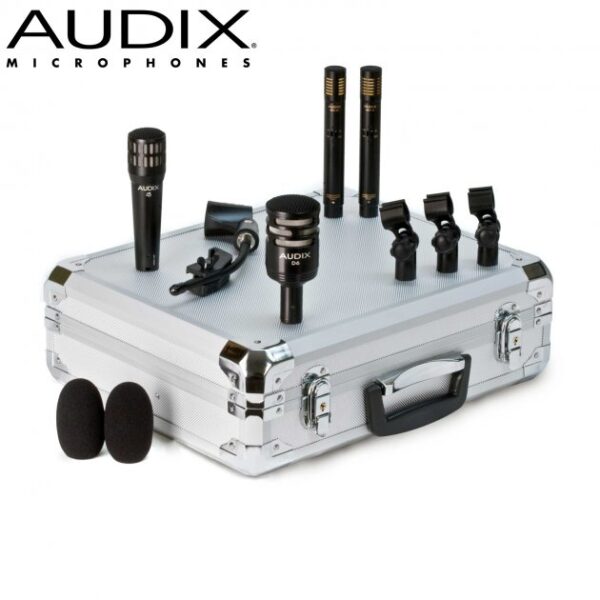 AUDIX DP QUAD.  Professional 4-piece Drum Microphone Package