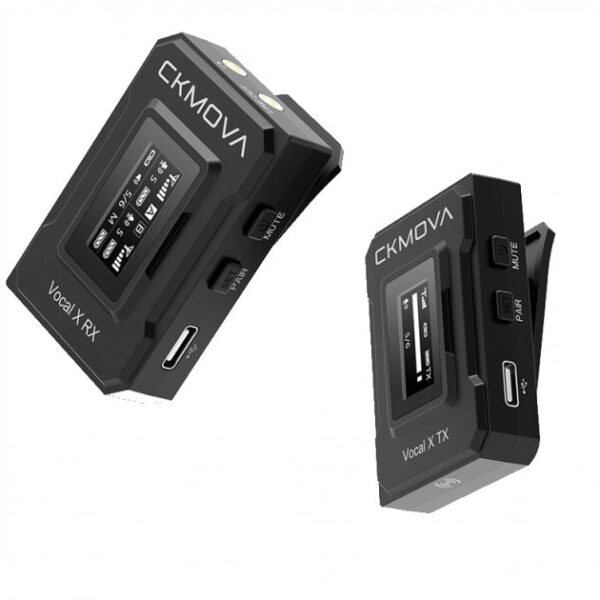 CKMOVA VOCAL X V1 Ultra compact 2,4Ghz Dual Channel Ασύρματο μικρόφωνο