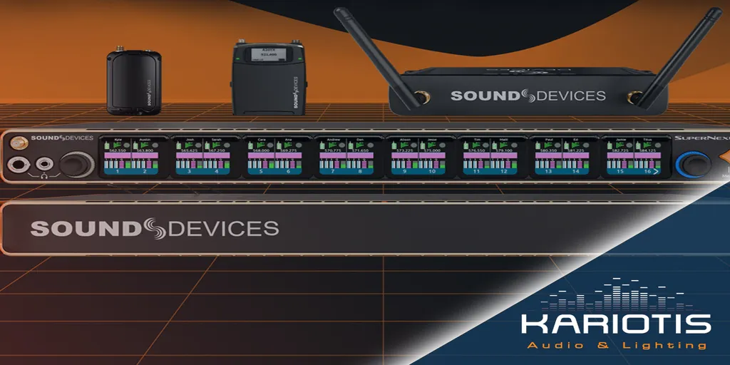 Η  SOUND DEVICES  στην   Kariotis Audio & Lighting