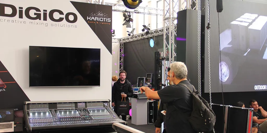 DiGiCo SD7 Quantum  ένα από τα μεγαλύτερα  highlights  της  iNTERLiNKED