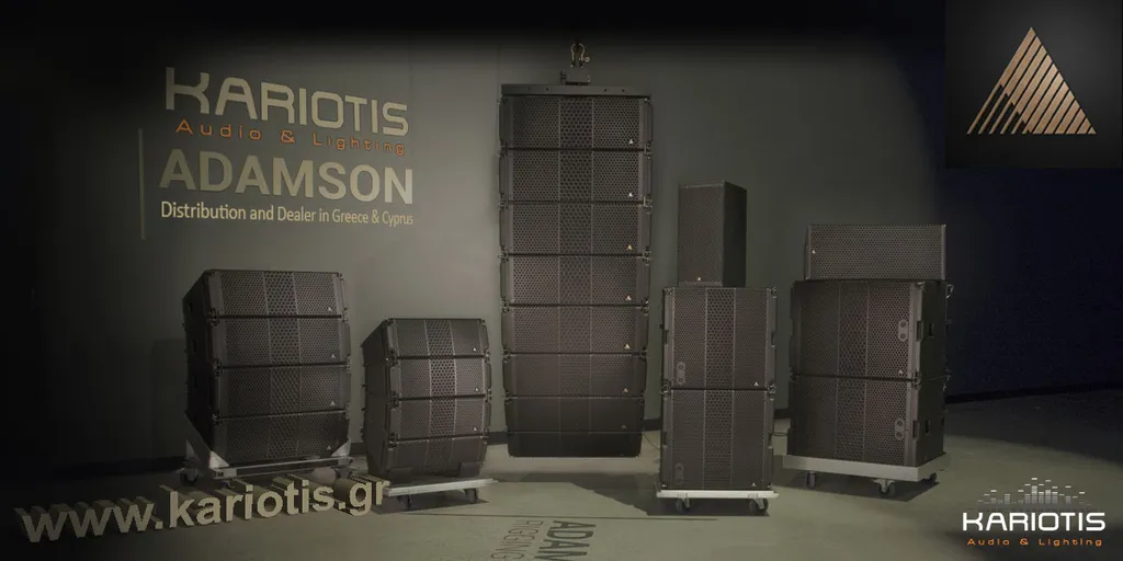 Η ADAMSON  ΣΤΗΝ  KARIOTIS AUDIO & LIGHTING